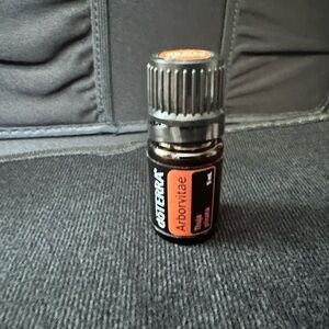 doTERRA Arborvitae Oil with Black and Orange Design
